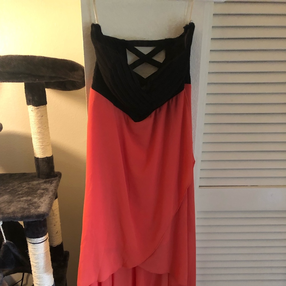 Hi-low hoco dress